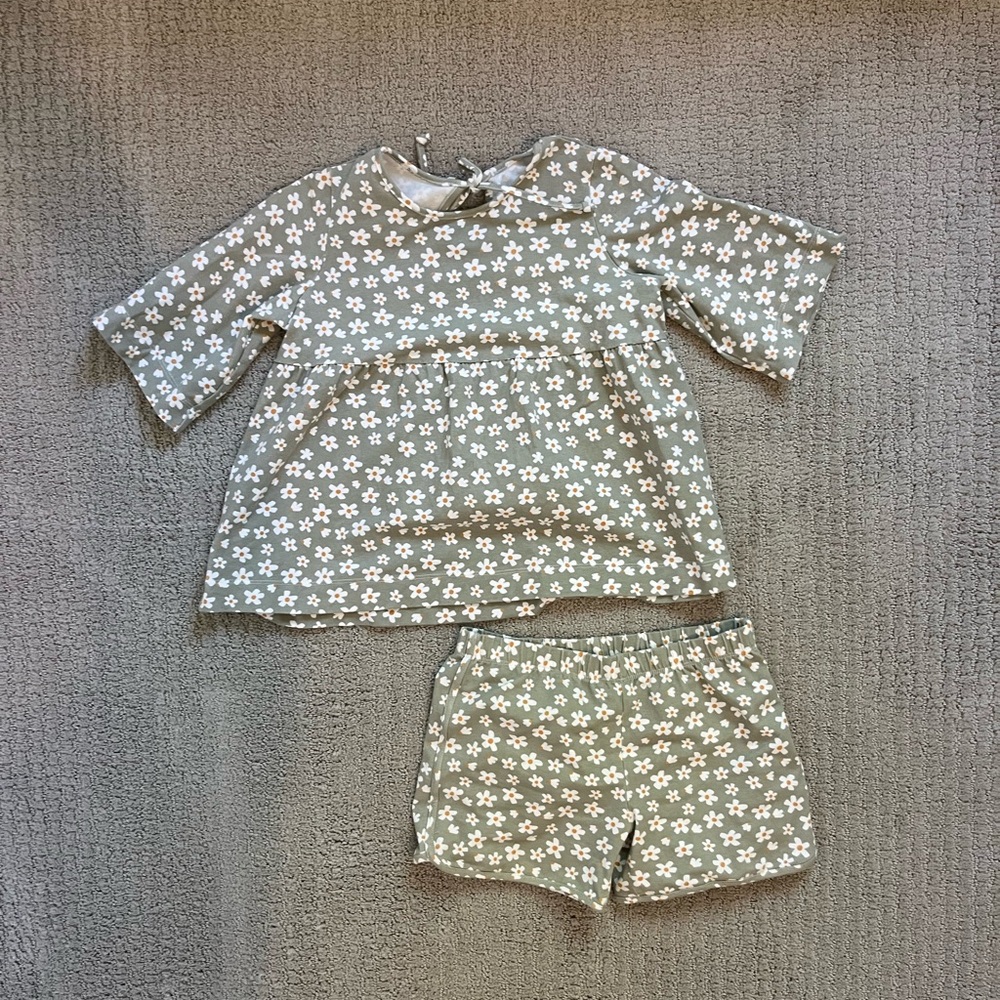 Floral kids set